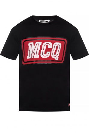 T-shirt with a printed logo, zdjęcie 1 T-shirt with a printed logo od McQ Alexander McQueen